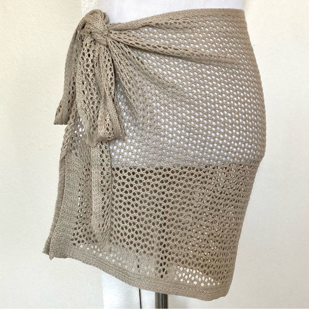 Khaki Knit Sarong